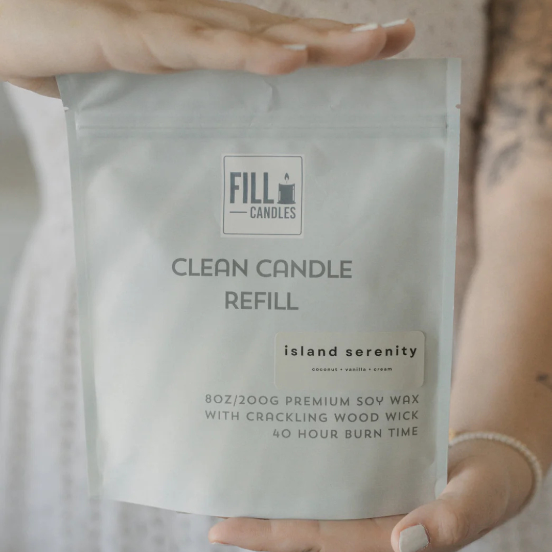 Island Serenity Candle Refill - 8oz